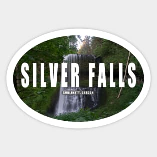 Silver Falls State Park Sticker Sticker